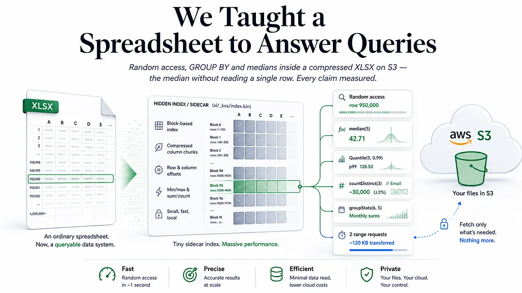 We Taught a Spreadsheet to Answer Queries